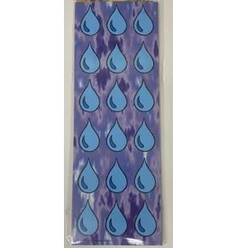 incento magic STICKERS: RAINDROP 1" - 6 SHEETS