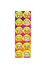 incento magic STICKERS: V'AHAVTA L'RECHA, BEAR - 6 SHEETS