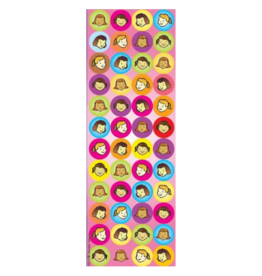 incento magic STICKERS: JUMBO DOTS -  GIRLS - 6 SHEETS