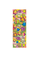 incento magic STICKERS: SMILE FLOWER DIE-CUT - 6 SHEETS