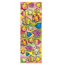 incento magic STICKERS: SMILE FLOWER DIE-CUT - 6 SHEETS