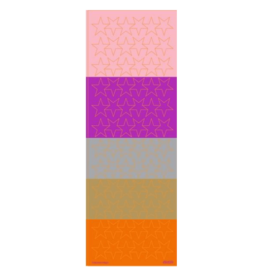 incento magic STICKERS: PASTEL COLORED STARS - 6 SHEETS