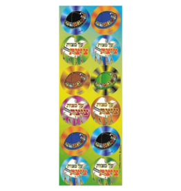incento magic STICKERS: YALMUKAH TZIZIS - 6 SHEETS