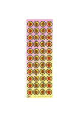 incento magic STICKERS -  JUMBO  DOTS -  APPLES - 6 SHEETS