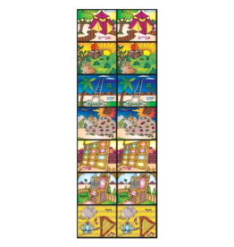 incento magic STICKERS: USHPIZIN 12 SETS