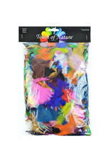 FEATHERS: BRIGHT ASSORTED  71 GRAMS