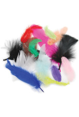 FEATHERS: BRIGHT ASSORTED  71 GRAMS