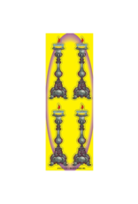 incento magic STICKERS: CANDLE STICKS - 6 SHEETS