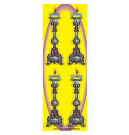 incento magic STICKERS: CANDLE STICKS - 6 SHEETS