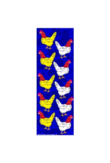 incento magic STICKERS: CHICKEN  ( KAPPAROS ) - 6 SHEETS