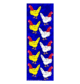 incento magic STICKERS: CHICKEN  ( KAPPAROS ) - 6 SHEETS