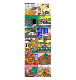 incento magic STICKERS: CHADASHIM SQUARES - 6 SHEETS