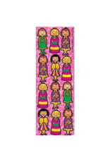 incento magic STICKERS: DIE-CUT GIRLS - 6 SHEETS