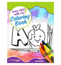 incento magic COLORING BOOK: ABC LARGE LETTERS