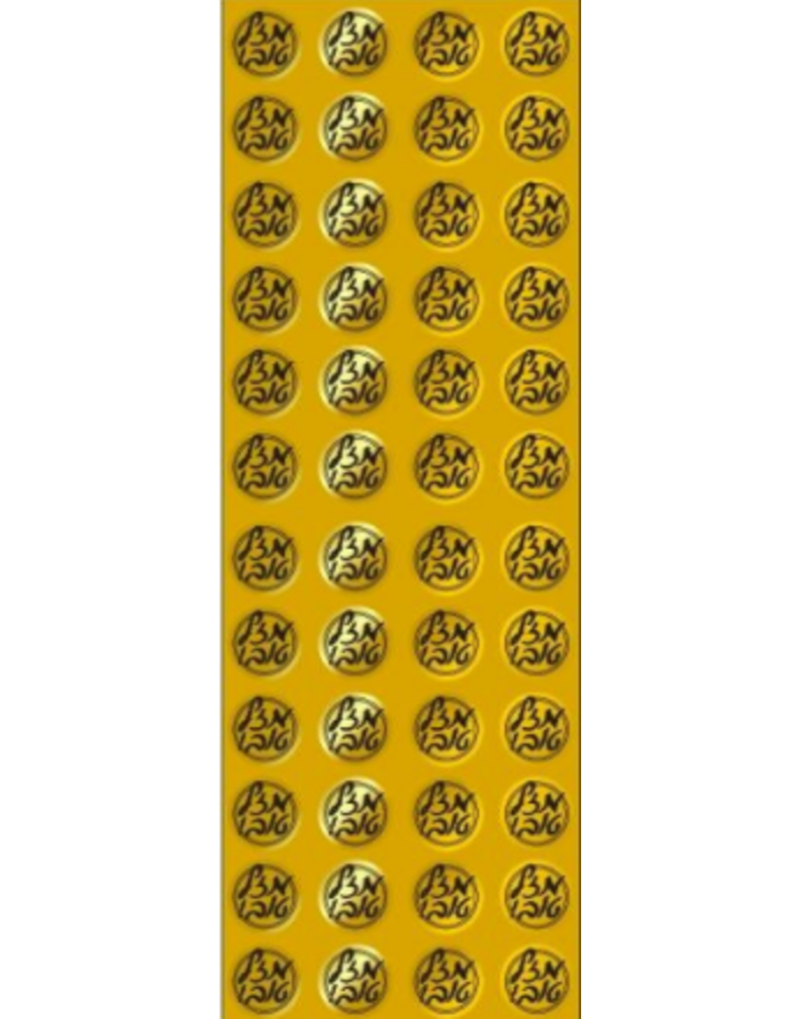 incento magic STICKER GOLD MAZEL TOV ROUND 4 ACROSS - 6 SHEETS