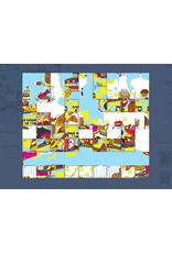 incento magic STICKERS PUZZLE - MEZONOS 6.5"X8"