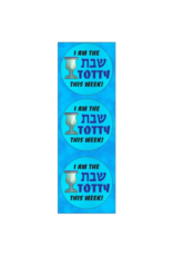 incento magic STICKER: I AM THE SHABBOS TOTTY - 6 SHEETS