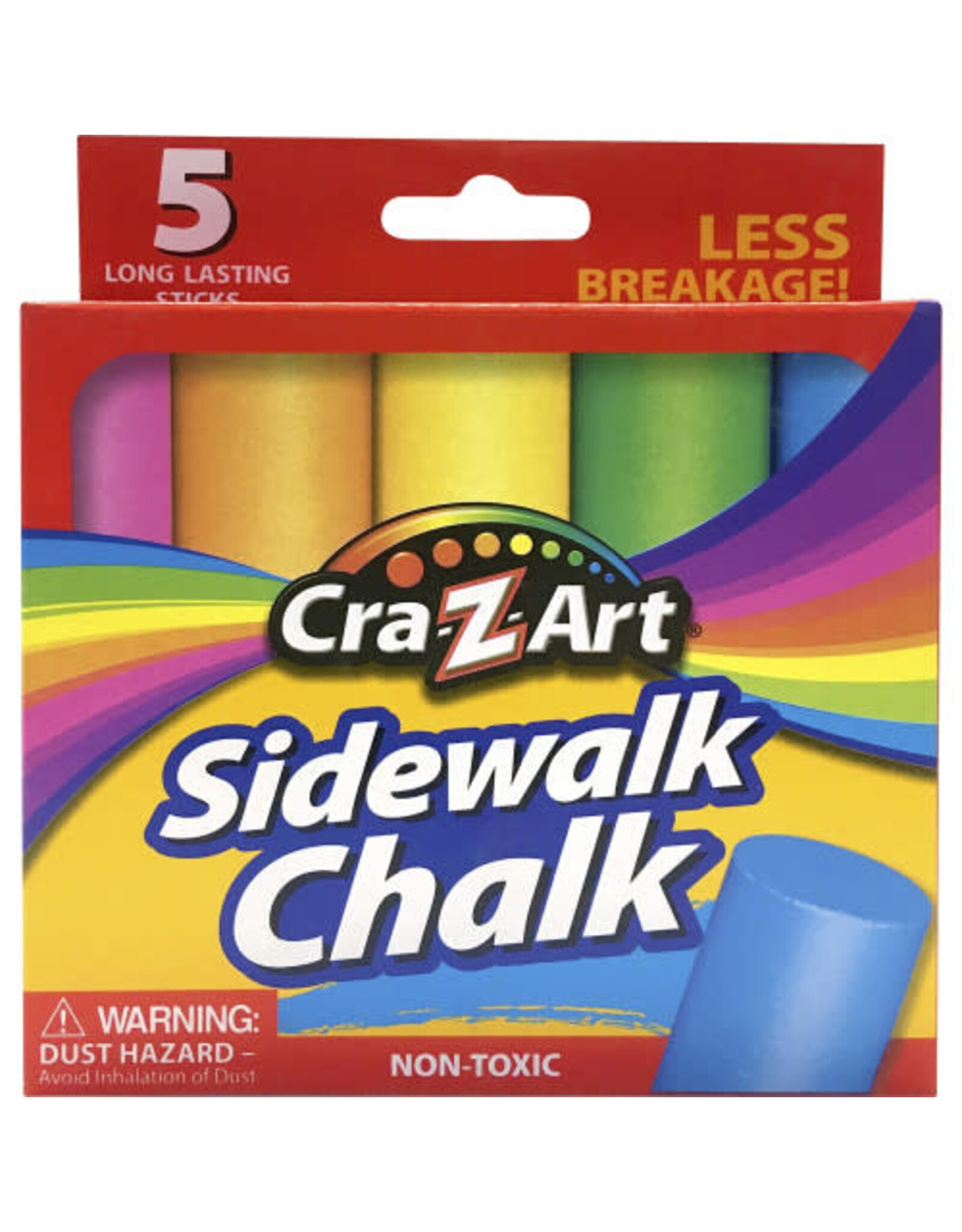 SIDEWALK CHALK  PKG/5PCS