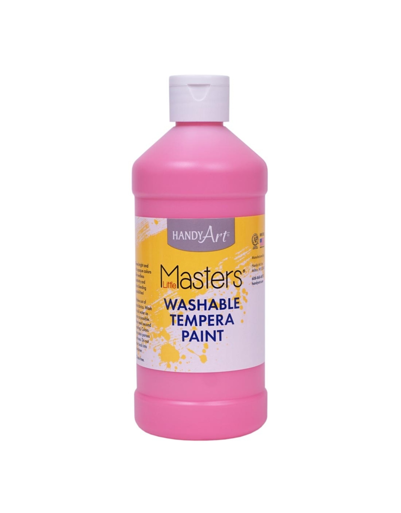 WASHABLE TEMPERA PAINT: PINK 16OZ