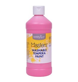 WASHABLE TEMPERA PAINT: PINK 16OZ