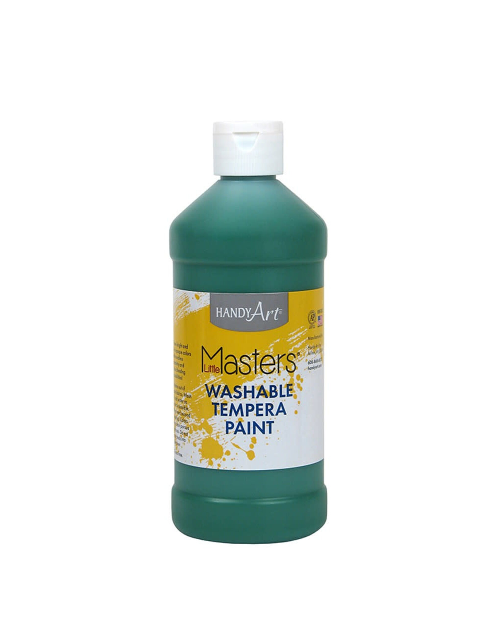 WASHABLE TEMPERA PAINT: GREEN 16OZ