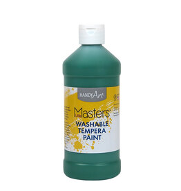 WASHABLE TEMPERA PAINT: GREEN 16OZ