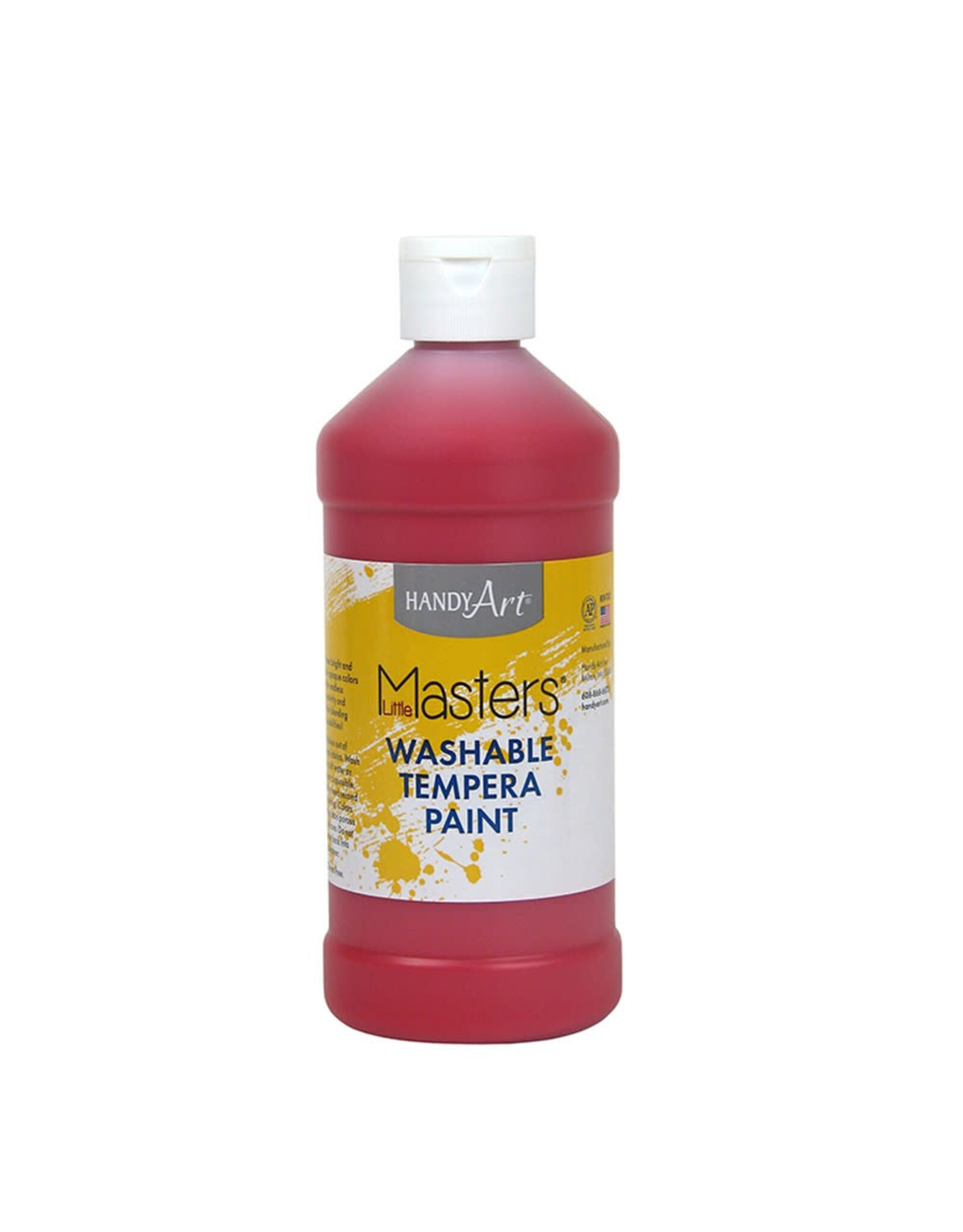 WASHABLE TEMPERA PAINT: RED 16OZ