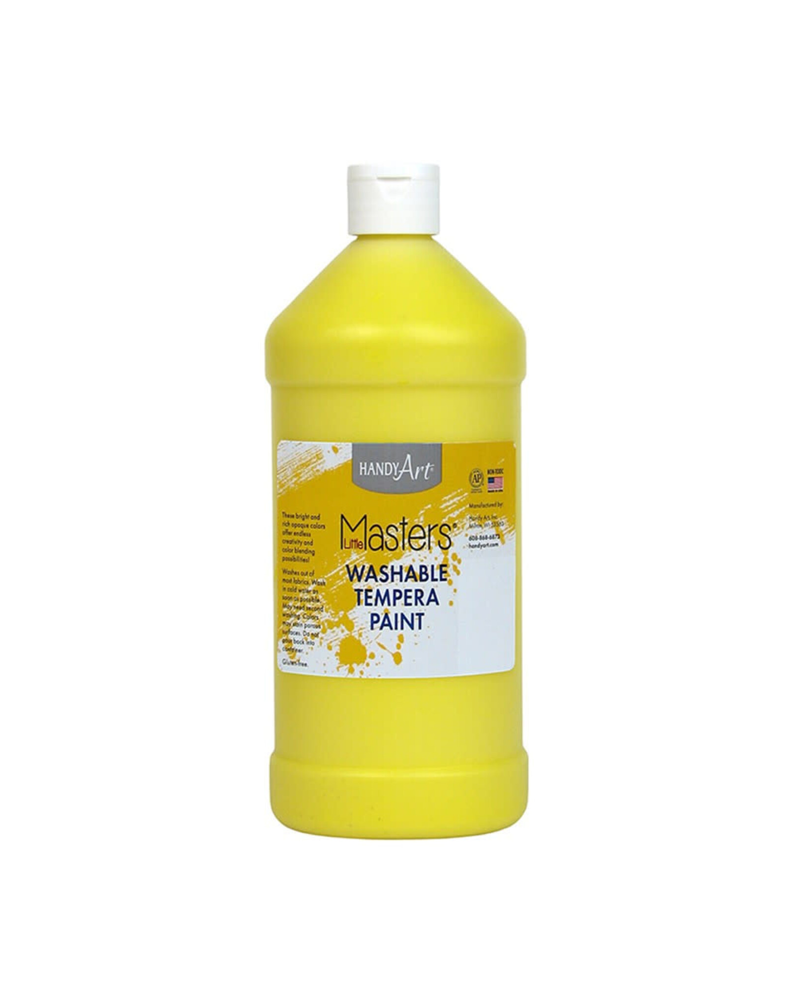 WASHABLE TEMPERA PAINT: YELLOW 16OZ
