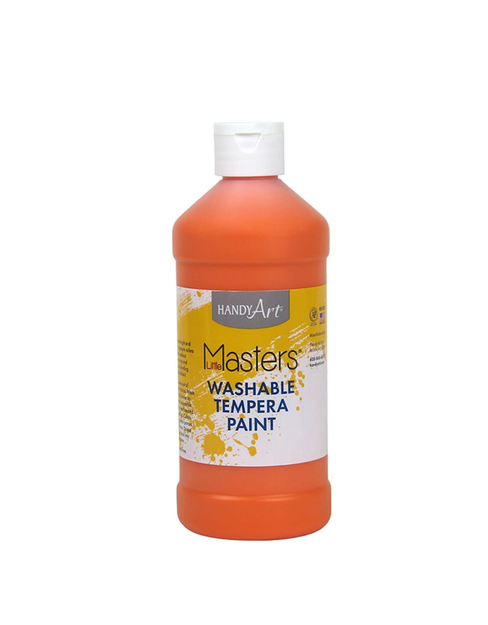 WASHABLE TEMPERA PAINT: ORANGE 16OZ