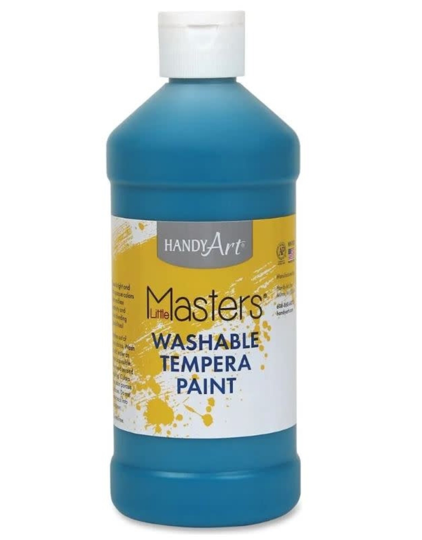 WASHABLE TEMPERA PAINT: TURQUOISE 16OZ