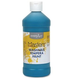 WASHABLE TEMPERA PAINT: TURQUOISE 16OZ