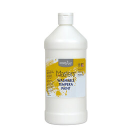 WASHABLE TEMPERA PAINT: WHITE 16OZ