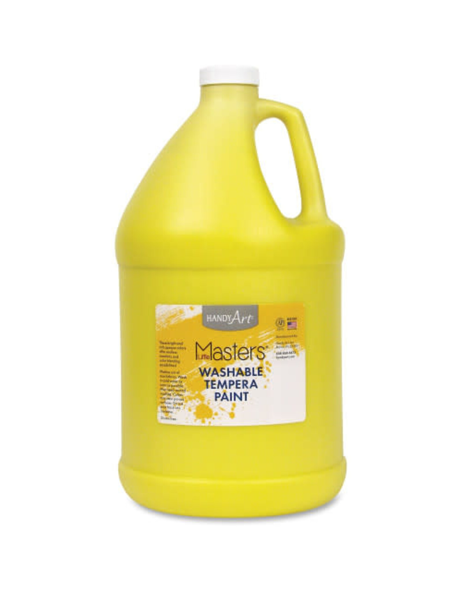 WASHABLE TEMPERA PAINT GALLON-YELLOW