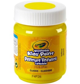 2 oz. Washable Kid's Paint, Yellow
