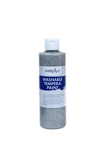 WASHABLE GLITTER PAINT SILVER 8OZ