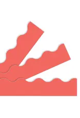 Trend Enterprises SCALLOPED  BORDERS 2¼" x 39' CORAL