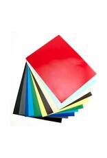 SUPER GLOSSY PAPER - 8.5"x10" ASSORTED COLORS 40 PACK