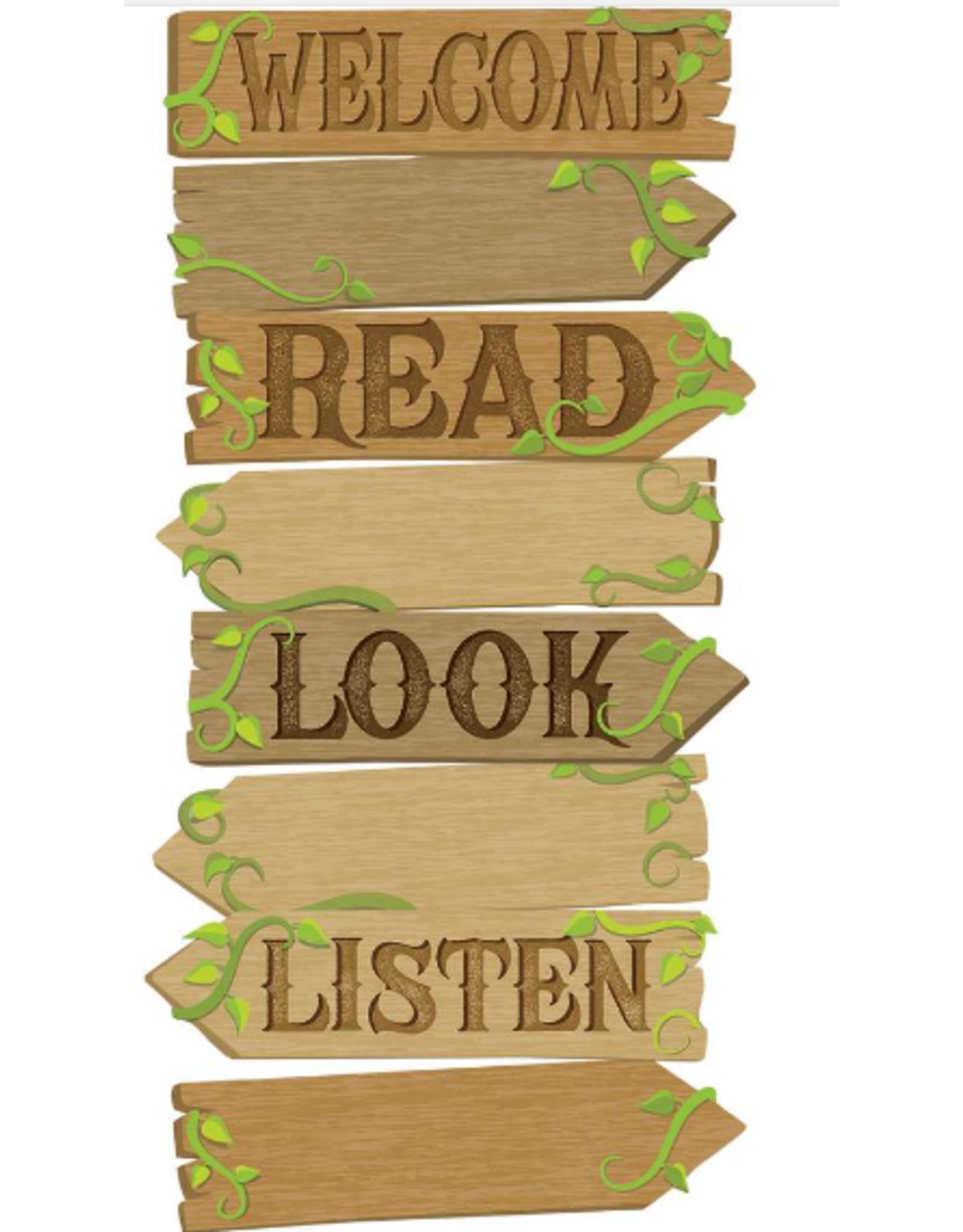 MINI BULLETIN BOARD SET DIRECTIONAL SIGNS
