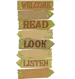 MINI BULLETIN BOARD SET DIRECTIONAL SIGNS