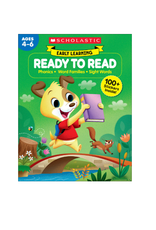 EARLY LEARNING READY TO READ WORKBOOK AGES 4-6