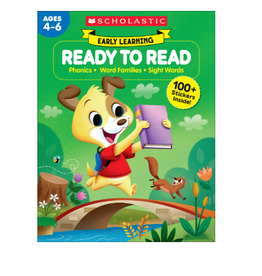 EARLY LEARNING READY TO READ WORKBOOK AGES 4-6