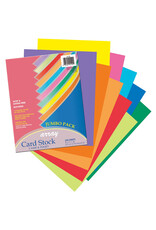 CARDSTOCK: 65LB 8 1/2"X11"   ASSORTED BOLD COLORS 250 SHEETS