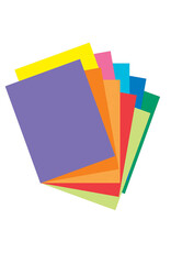 CARDSTOCK: 65LB 8 1/2"X11"   ASSORTED BOLD COLORS 250 SHEETS