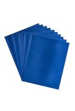 HYGLOSS VELOUR PAPER - 8.5x11 - BLUE 10 PACK