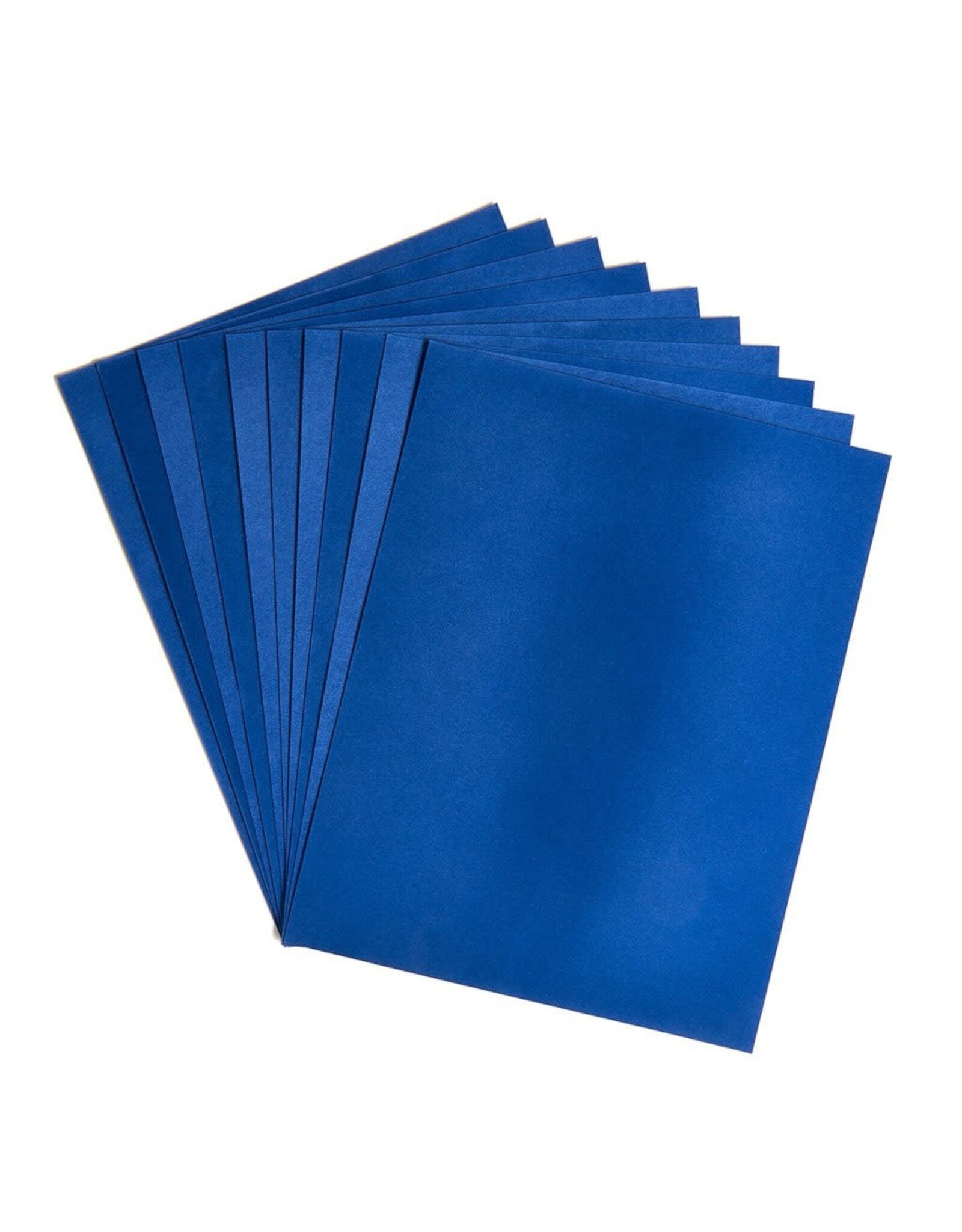 HYGLOSS VELOUR PAPER - 8.5x11 - BLUE 10 PACK