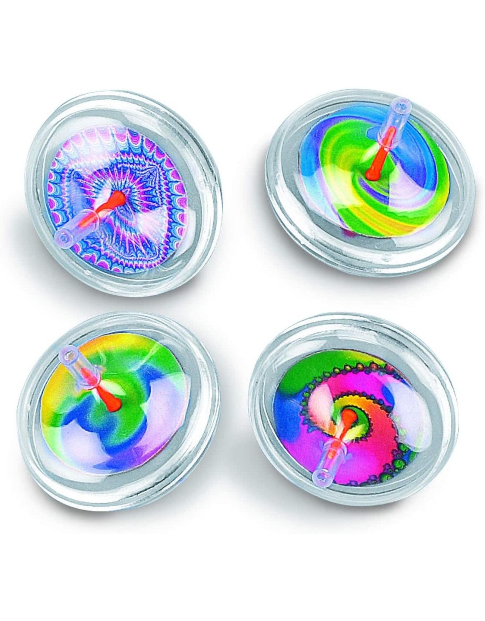 Swirl Spin Tops 12 Pack