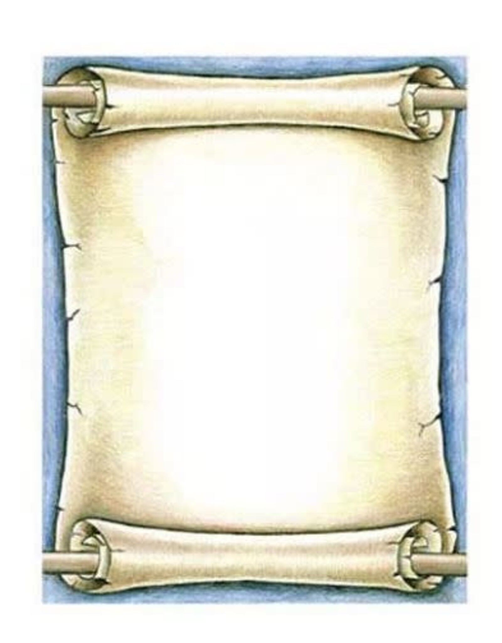COMPUTER DESIGN PAPER: SCROLL 8.5X11 100 SHEETS