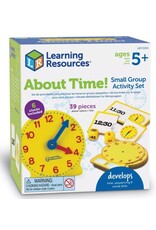 ABOUT TIME! SMALL GROUP ACTIVITY SET - 6 CLOCKS - 39 PIECES