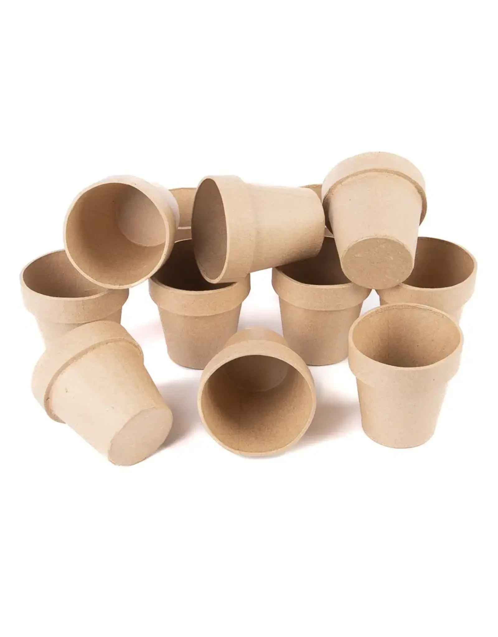 FLOWER POT: PAPER MACHE 3"