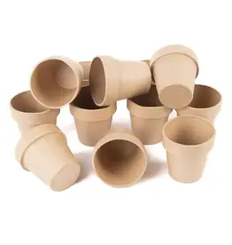 FLOWER POT: PAPER MACHE 3"